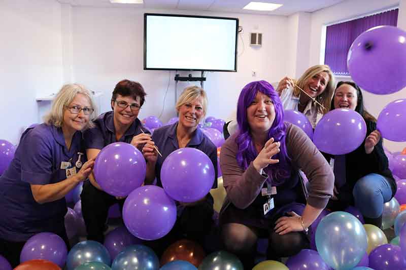 Benenden goes purple for Porchlight