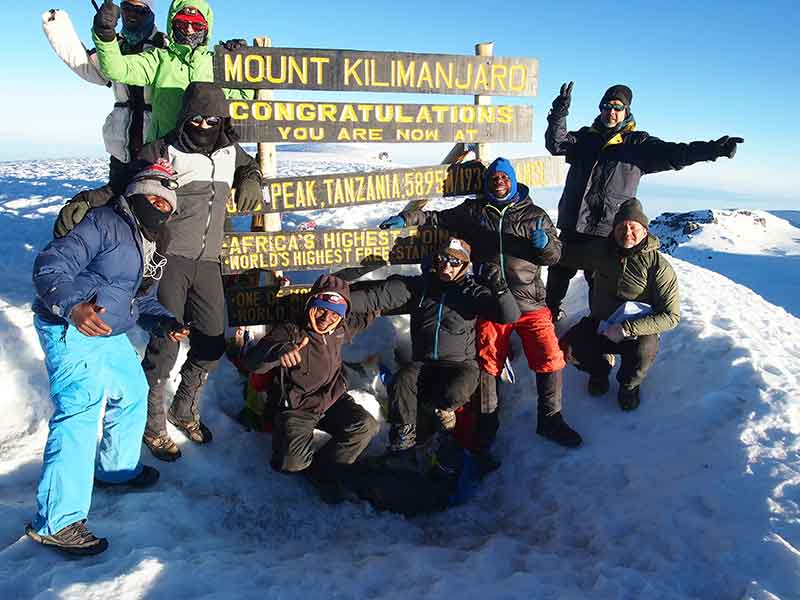 Benenden Nurses in Kilimanjaro Climb