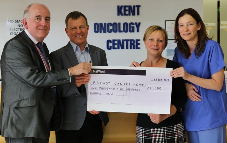 Hospital supports breast cancer charity