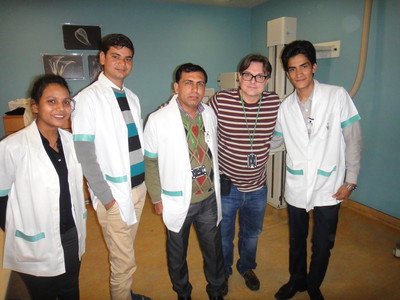 Radiographer returns from India trip