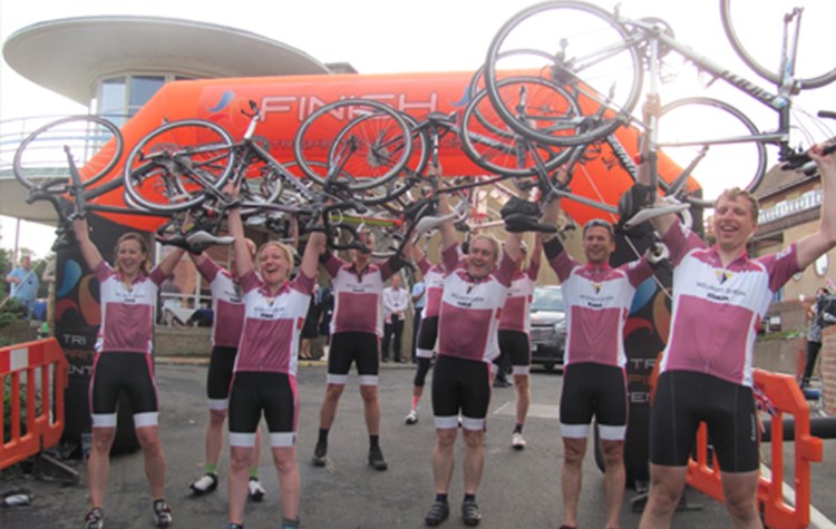 Cyclists complete 600 mile challenge