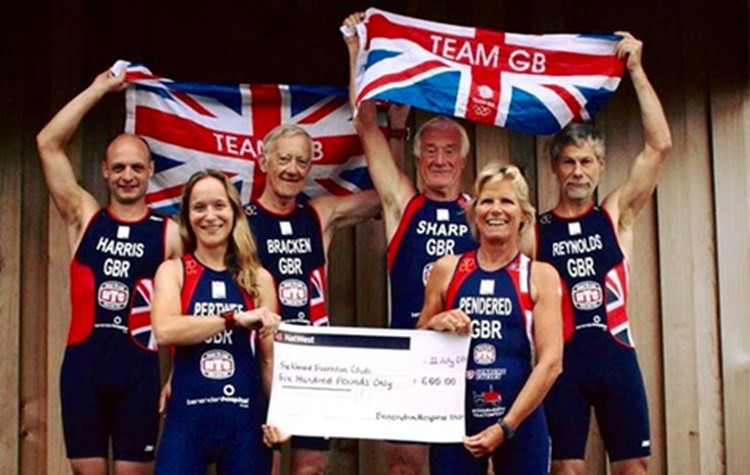 Hospital supports Team GB tri-athletes