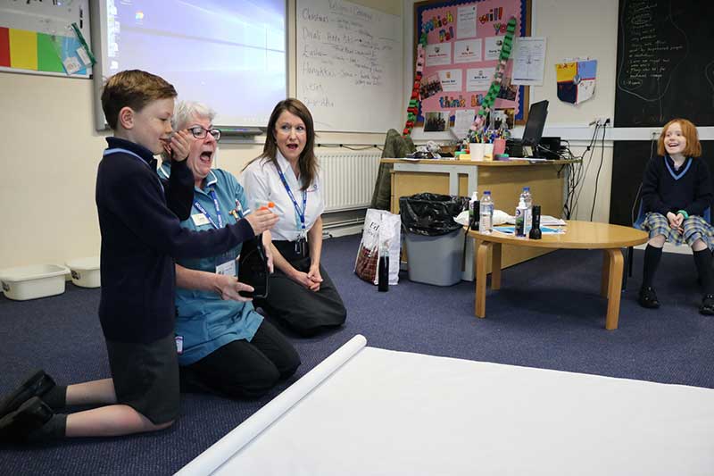 Rolvenden pupils get a grip on germs