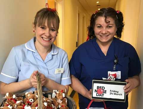 Hospital raises money for Comic Relief