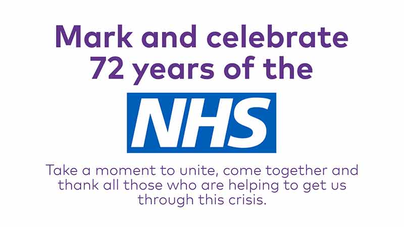 Mark and celebrate 72 years of the NHS