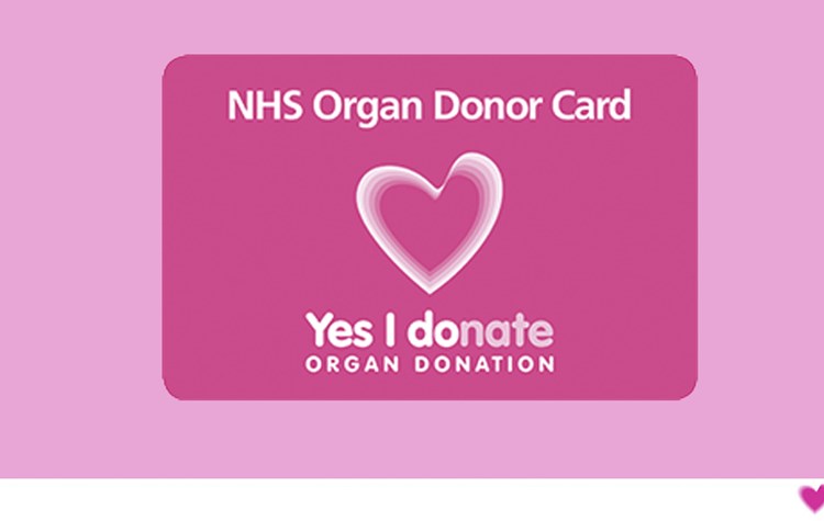 Register for an Organ Donor Card