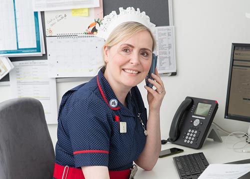 Ali Turner, Benenden Hospital Matron
