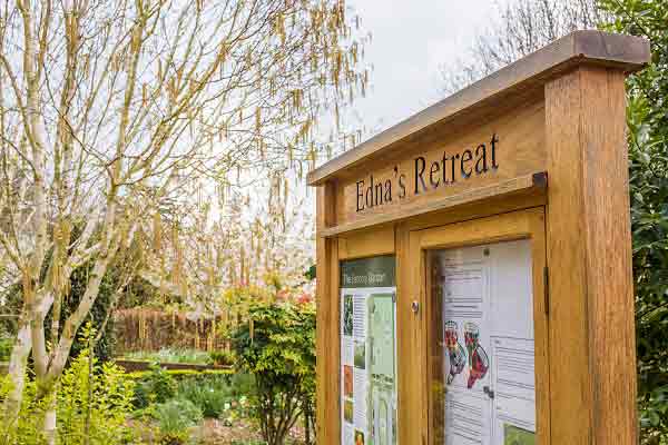 Our on-site sensory garden