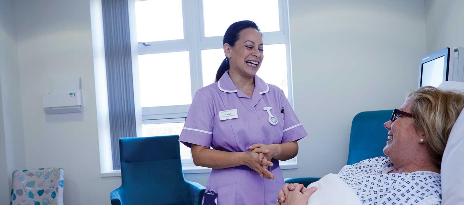 Inpatient facilities at Benenden Hospital