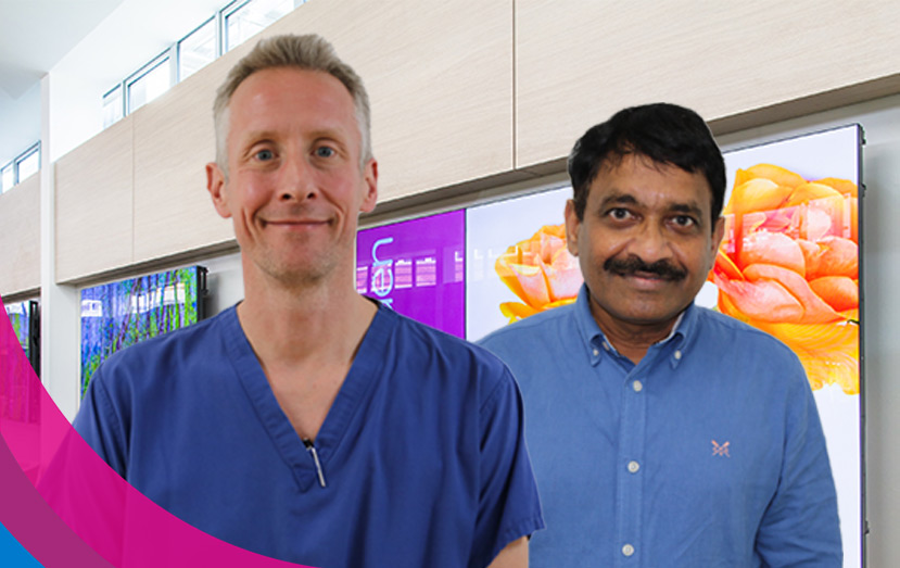 Mr Alex Chipperfield and Mr Kumar Reddy