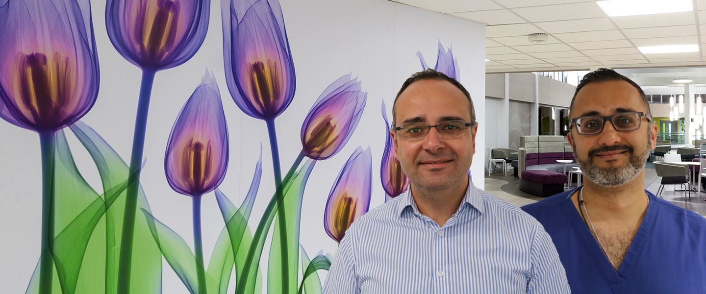 Mr Omar Mohamed and Dr Mo Faris 