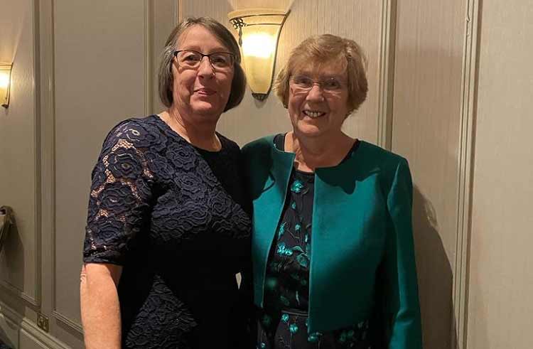 Kathy Howard and Jan Chaseley