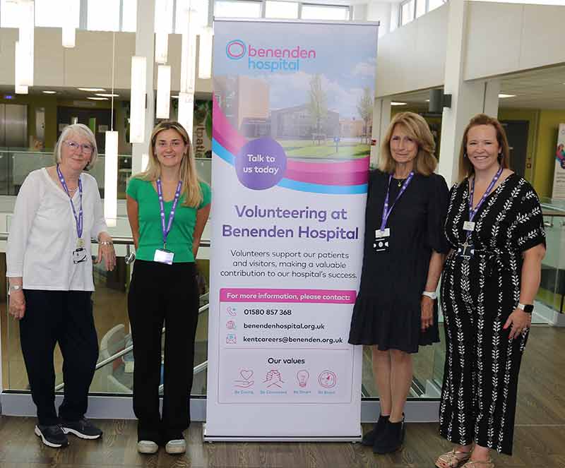 Volunteering at Benenden Hospital
