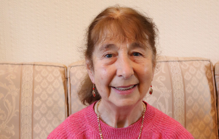 Josephine Renton, hip replacement patient at Benenden Hospital