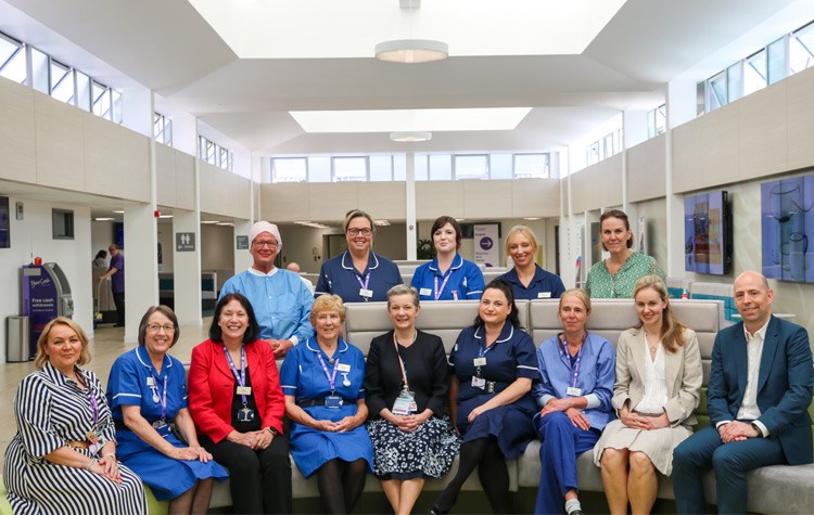 Andrea Sutcliffe CBE, Chief Executive of The Nursing and Midwifery Council, visited Benenden Hospital to meet staff at the CQC Outstanding hospital