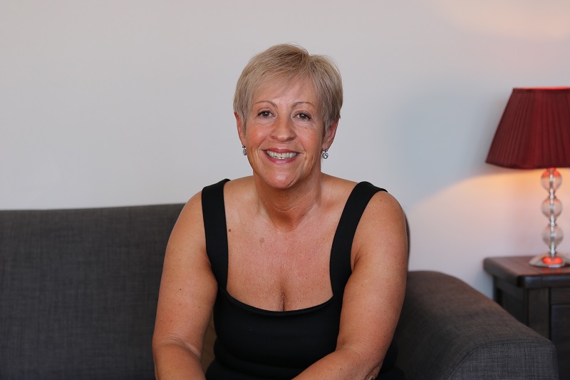 Gill Bates, arm lift surgery patient