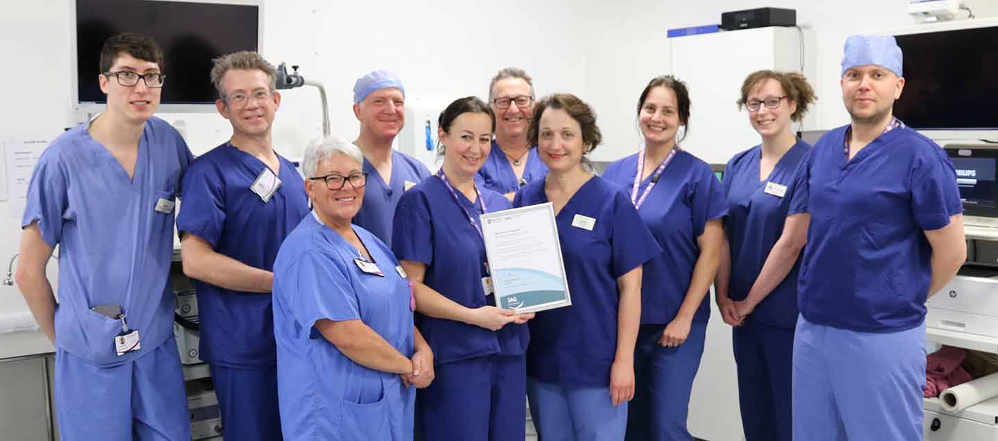 Benenden Hospital's JAG reaccreditation