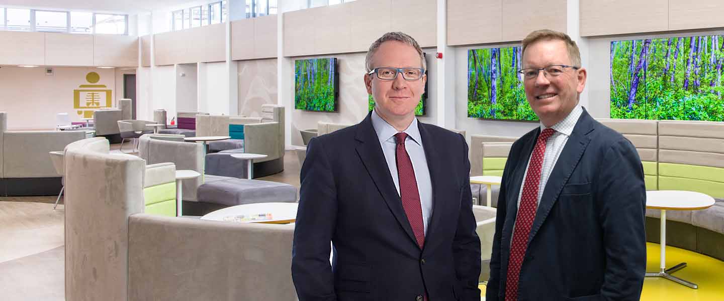 Mr Sweeney and Dr Taggart