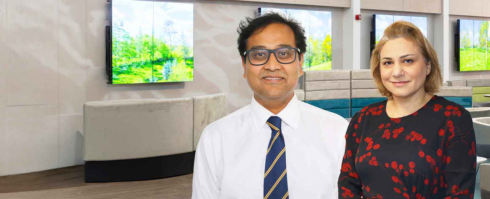 Mr Gupta and Miss Zakaryan