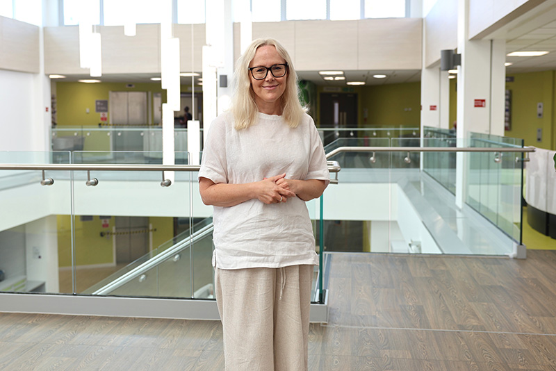 Sarah after EVLT treatment