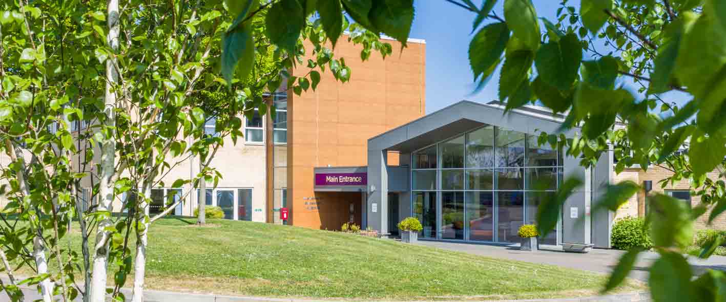 Front of Benenden Hospital